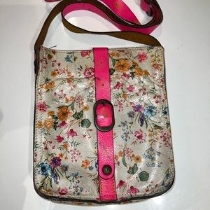 Patricia Nash Floral Crossbody Bag